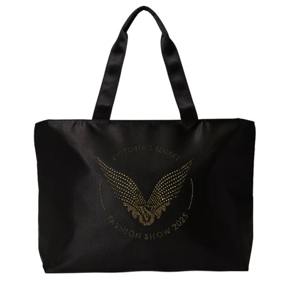 Victoria's Secret Black and Gold Fashion Show Tote